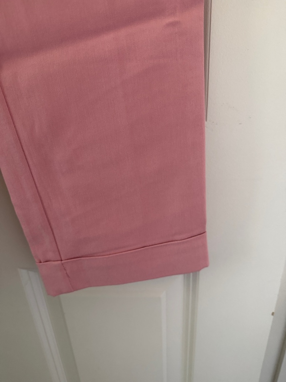 New York & Company Rose Pink Cropped Ankle Pants - Picture 4 of 9